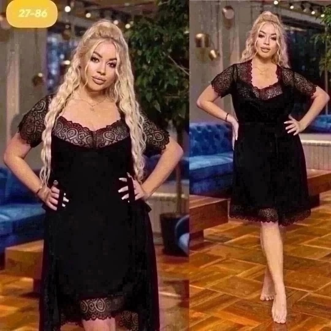 костюм двойка гипюр,пеньюар комплект,пеньюар с кружевом,пеньюар больших размеров,пеньюар