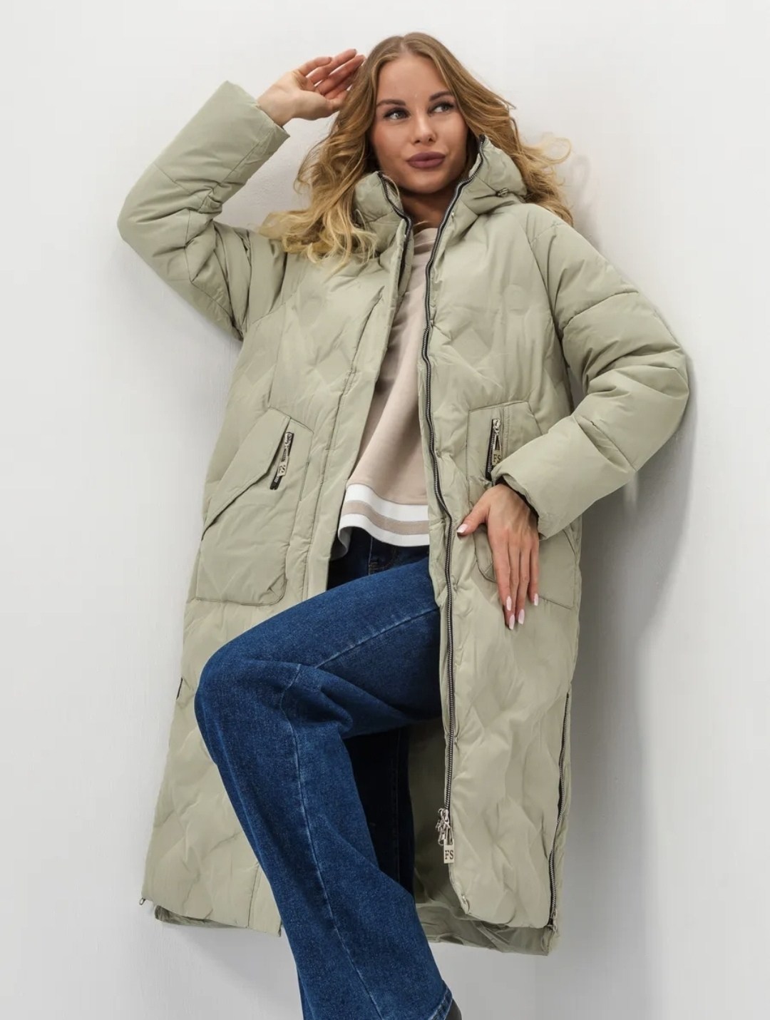 удлиненная куртка,демисезонный пуховик,куртка женская зимняя,пальто утепленное,пуховик женский