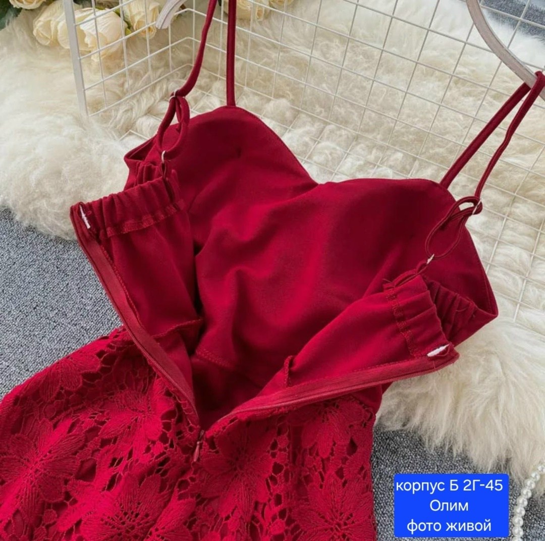 платье на бретелях,кружевные платья,женская платье,короткое платье,красное кружевное платье