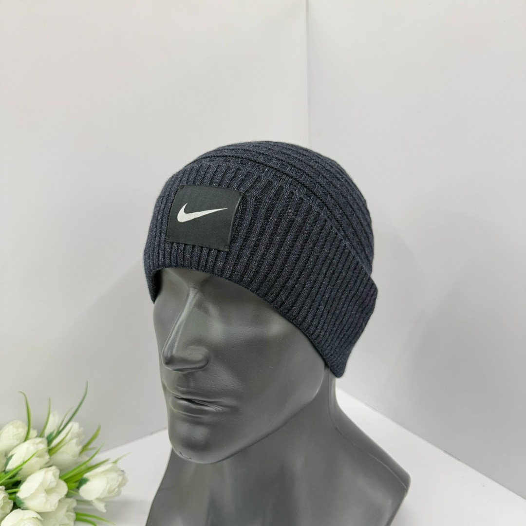 шапка найк мужская,шапка для мужчин,мужская шапка,шапка мужская зимняя,шапки вязаные мужские