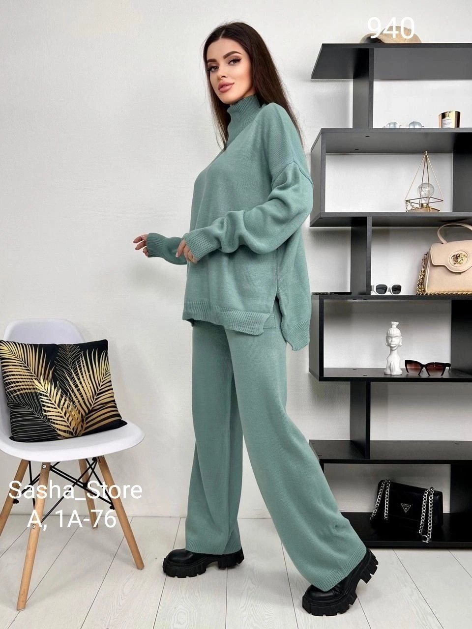 вязаный костюм с брюками теплый,трикотажные костюмы женские,костюмы женские,костюм с брюками теплый,вязаные костюмы