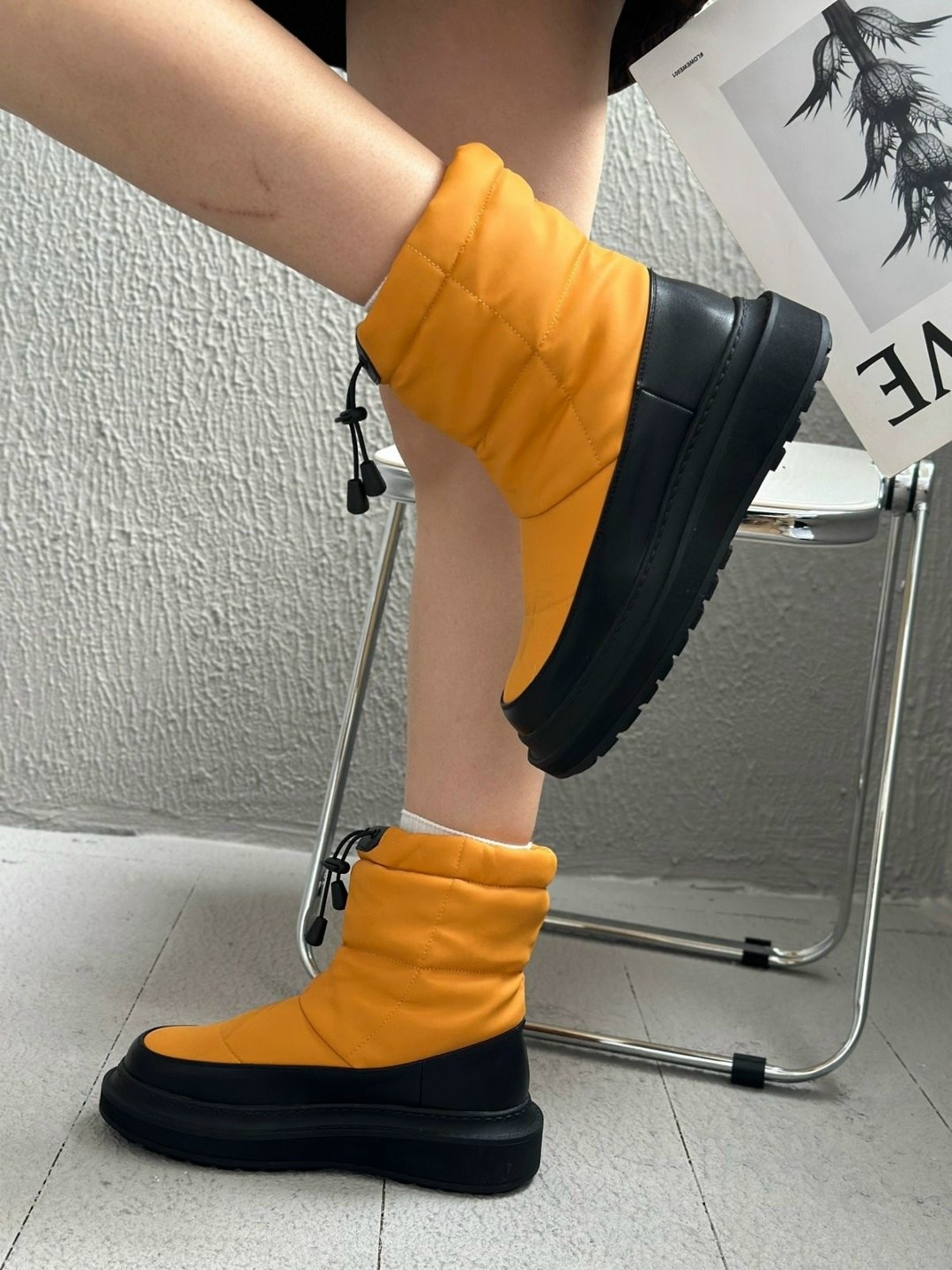 женские дутики,, женская зимняя, дутики, женская