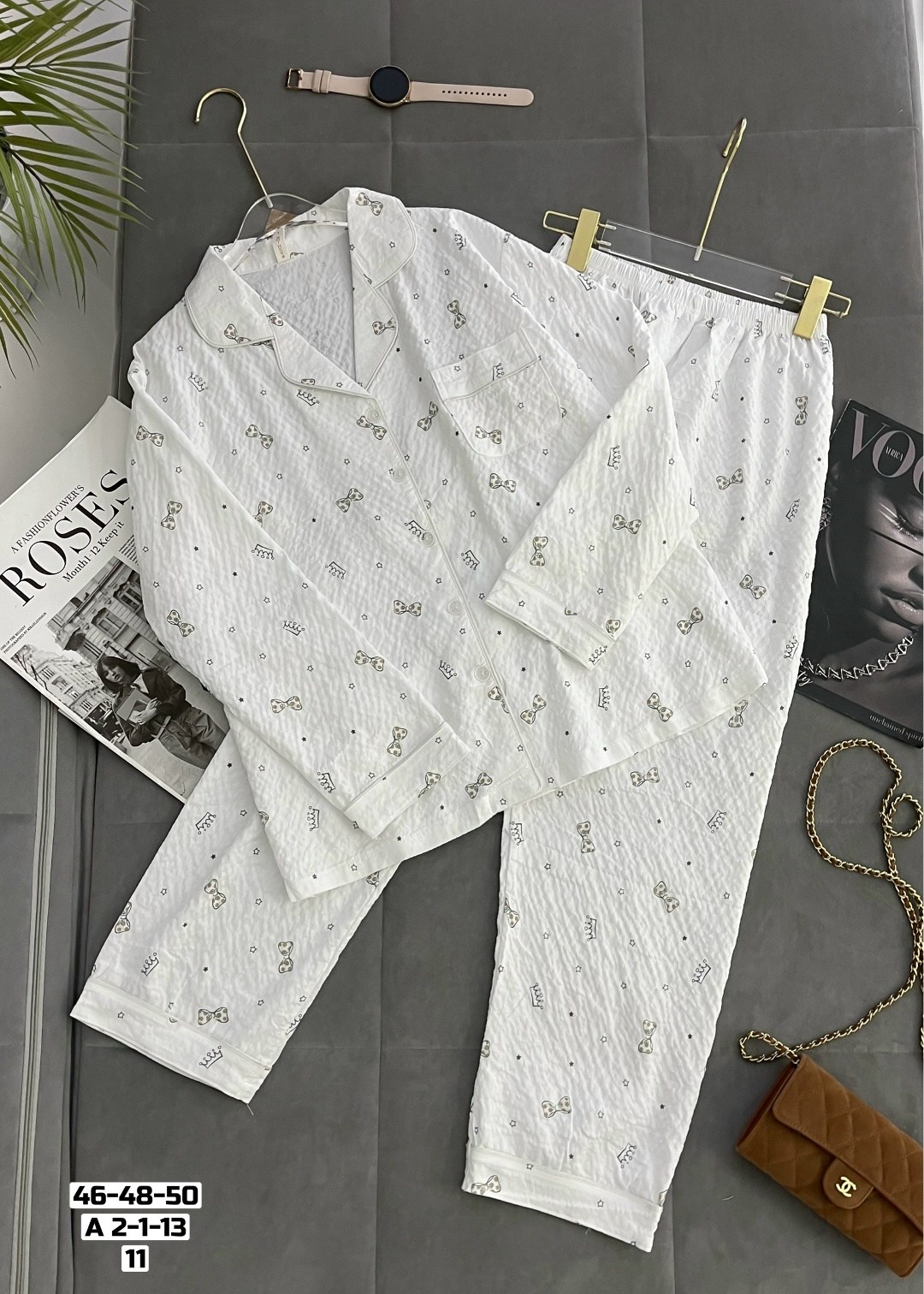 пижама женская,комплект пижама,пижама женская хлопок,домашняя одежда пижама,пижама белая