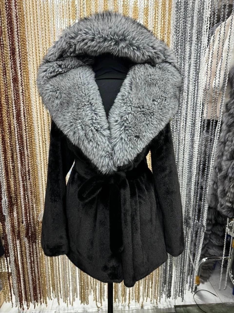 норковая шуба летучая мышь с капюшоном,шуба норковая летучая мышь с капюшоном из чернобурки,норковая шуба с капюшоном,шуба из норки с капюшоном,шуба норковая с чернобуркой алеф