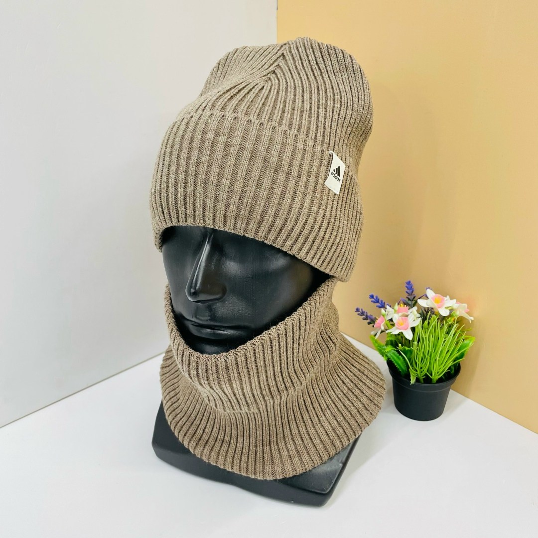 шапка и снуд,комплект шапка и снуд,шапка зимняя двойная комплект со снудом,шапка и снуд для мужчин,комплект шапка со снудом