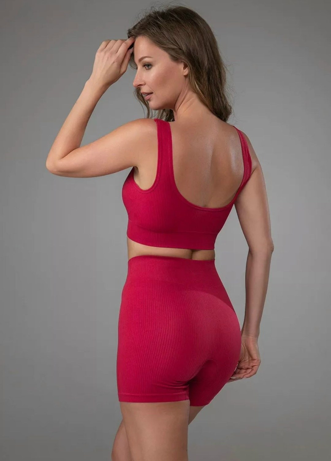 костюм топ и велосипедки,костюм для фитнеса,комплект для фитнеса,спортивные комплекты,спортивные топы