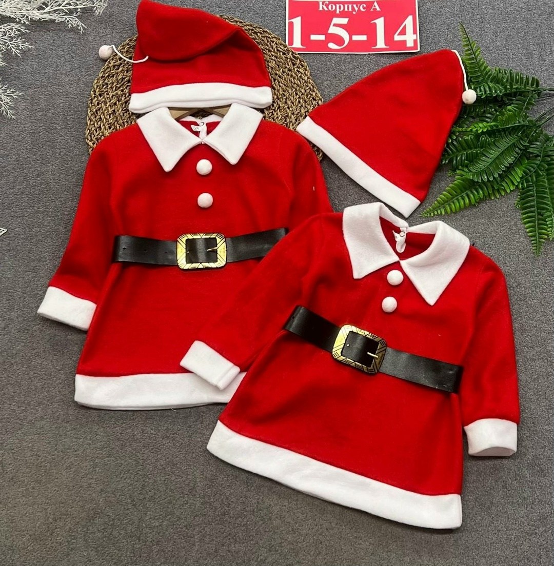 рождественские костюмы,костюм санты для девочек,костюм санта,платье новогоднее,новогодние костюмы для детей