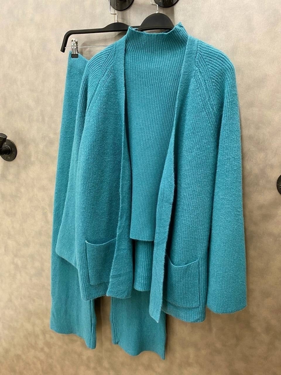 трикотажный костюм брюками,женские костюмы,повседневный вязаный костюм,трикотажные костюмы,вязаные костюмы