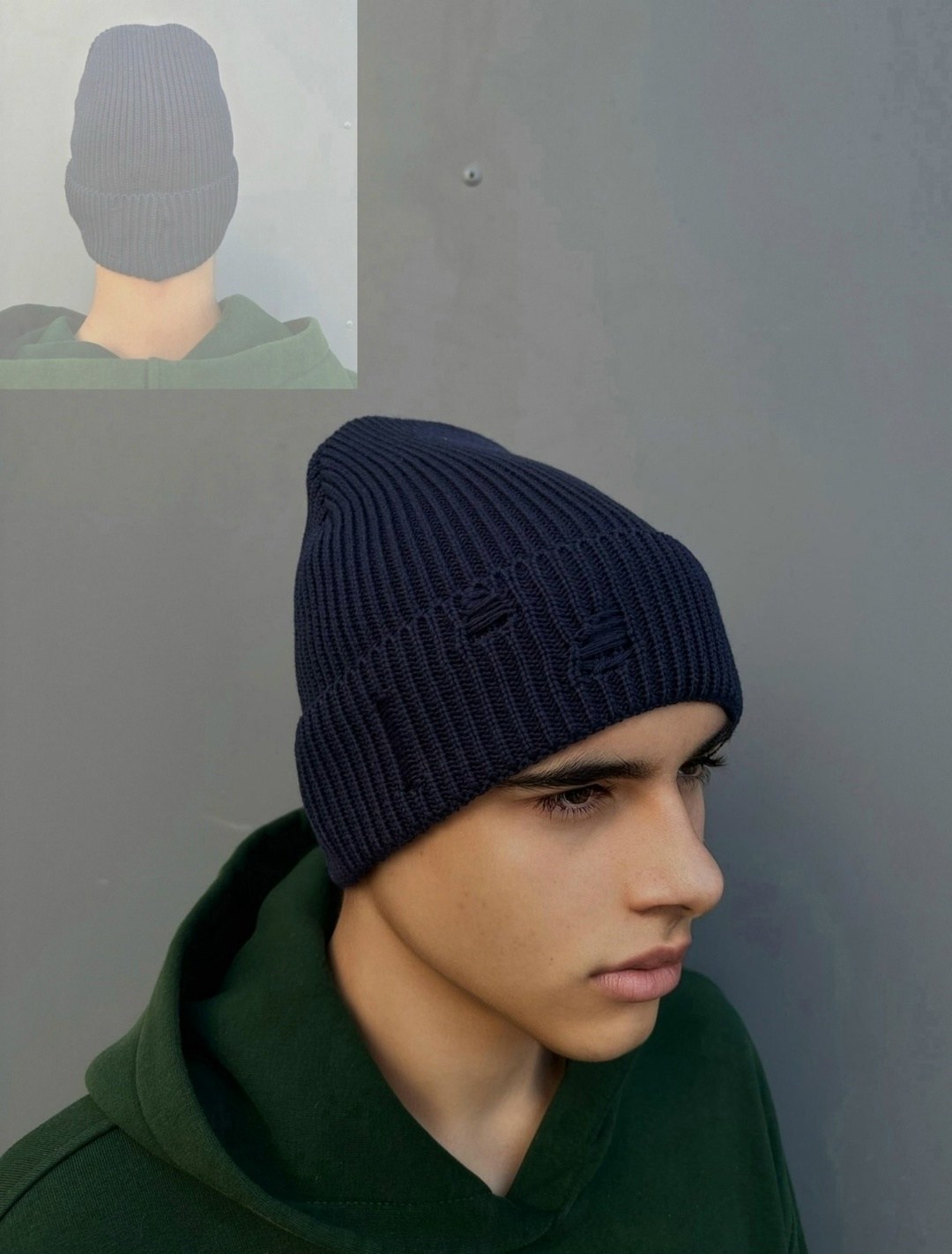 мужская шапка,шапки с отворотом,шапка бини,шапка бини мужская,шапка рваная