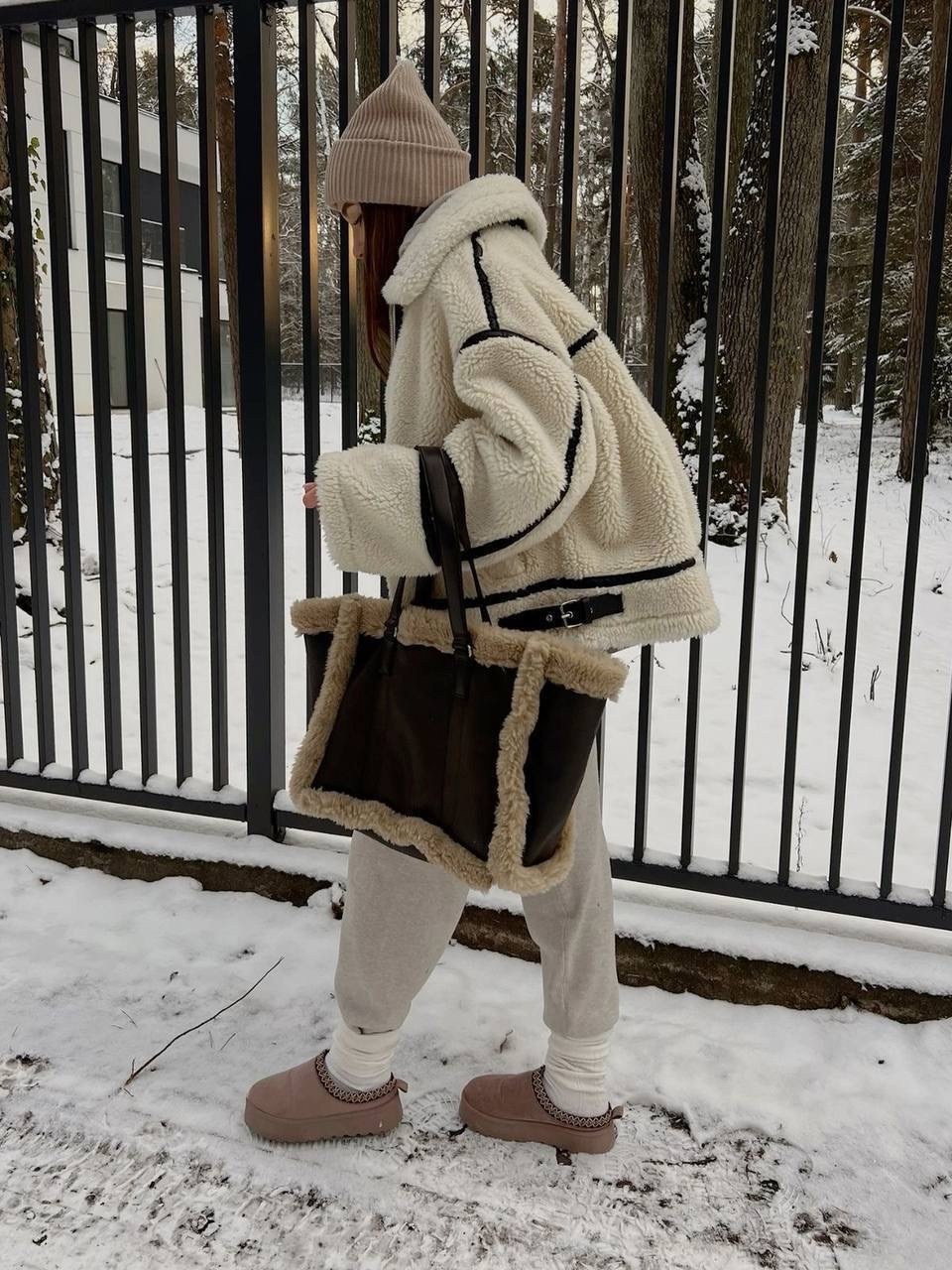 куртка из искусственного меха,дубленка авиатор женская,дубленка оверсайз,куртка оверсайз,укороченная дубленка