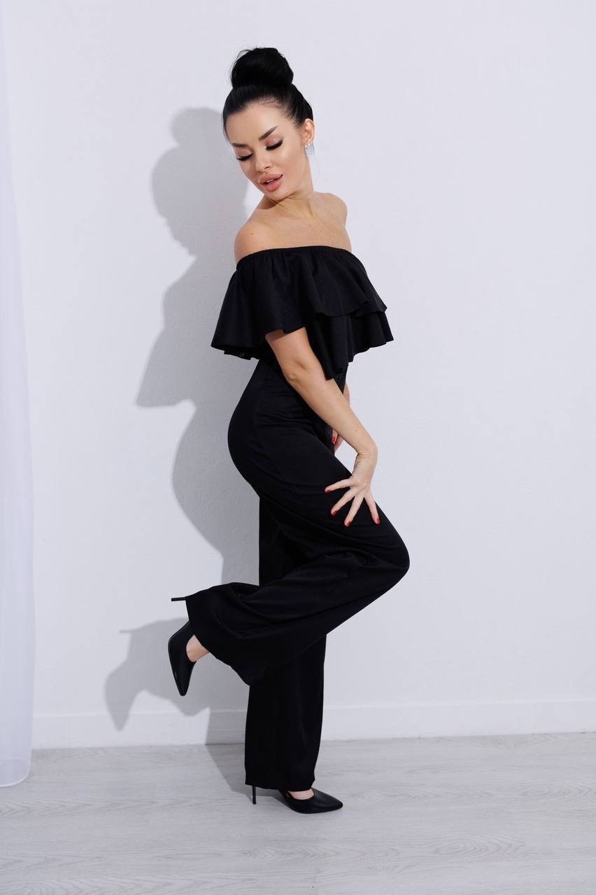 элегантные комбинезоны,вечерние комбинезоны,комбинезон с оборками,женские комбинезоны,комплект комбинезон