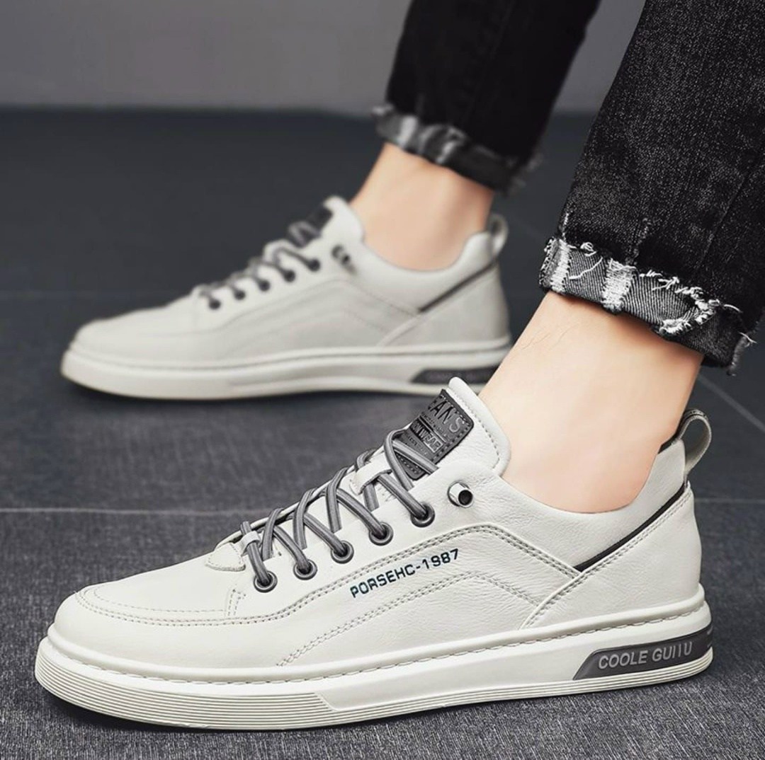 мужские кроссовки модные, мужская кроссовки,мужские повседневные кроссовки, модная,кроссовки мужские кожаные белый