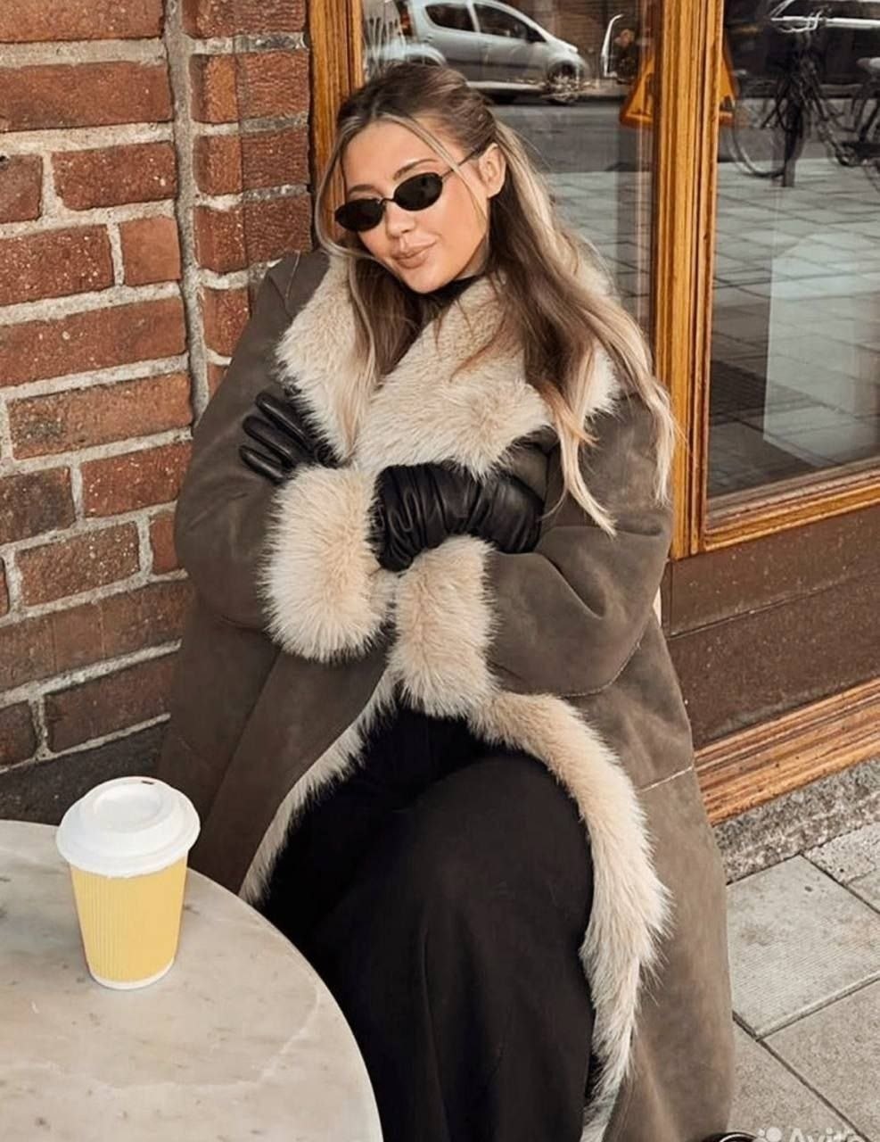 дубленка зимняя,дубленка удлиненная,модные дубленки,модные дубленки 2025-2025,пальто зимнее женское
