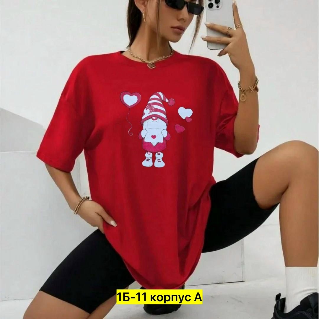 футболка оверсайз с принтами,футболка оверсайз,женская футболка оверсайз,футболка оверсайз хлопок,футболка оверсайз новогодняя