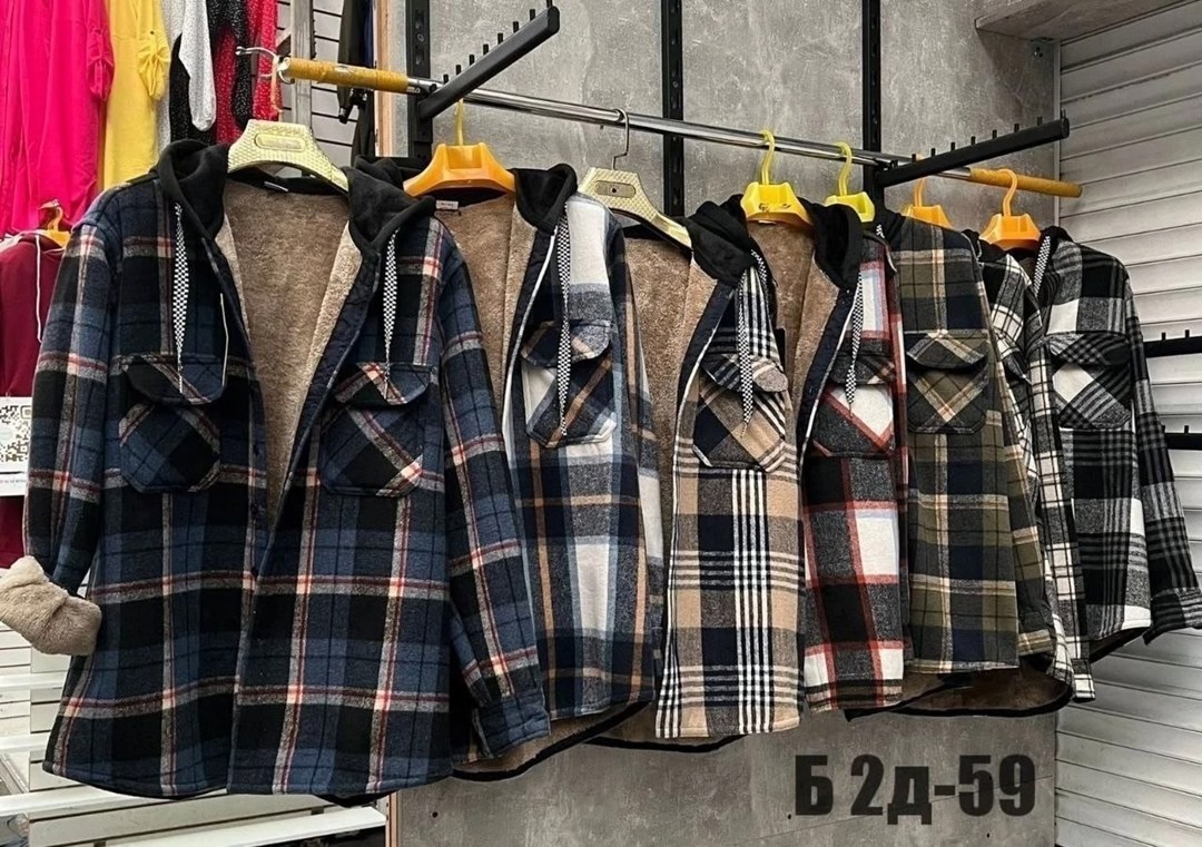 рубашка с капюшоном,рубашка на меху,теплая рубашка,рубашка в клетку с капюшоном,куртка в клетку