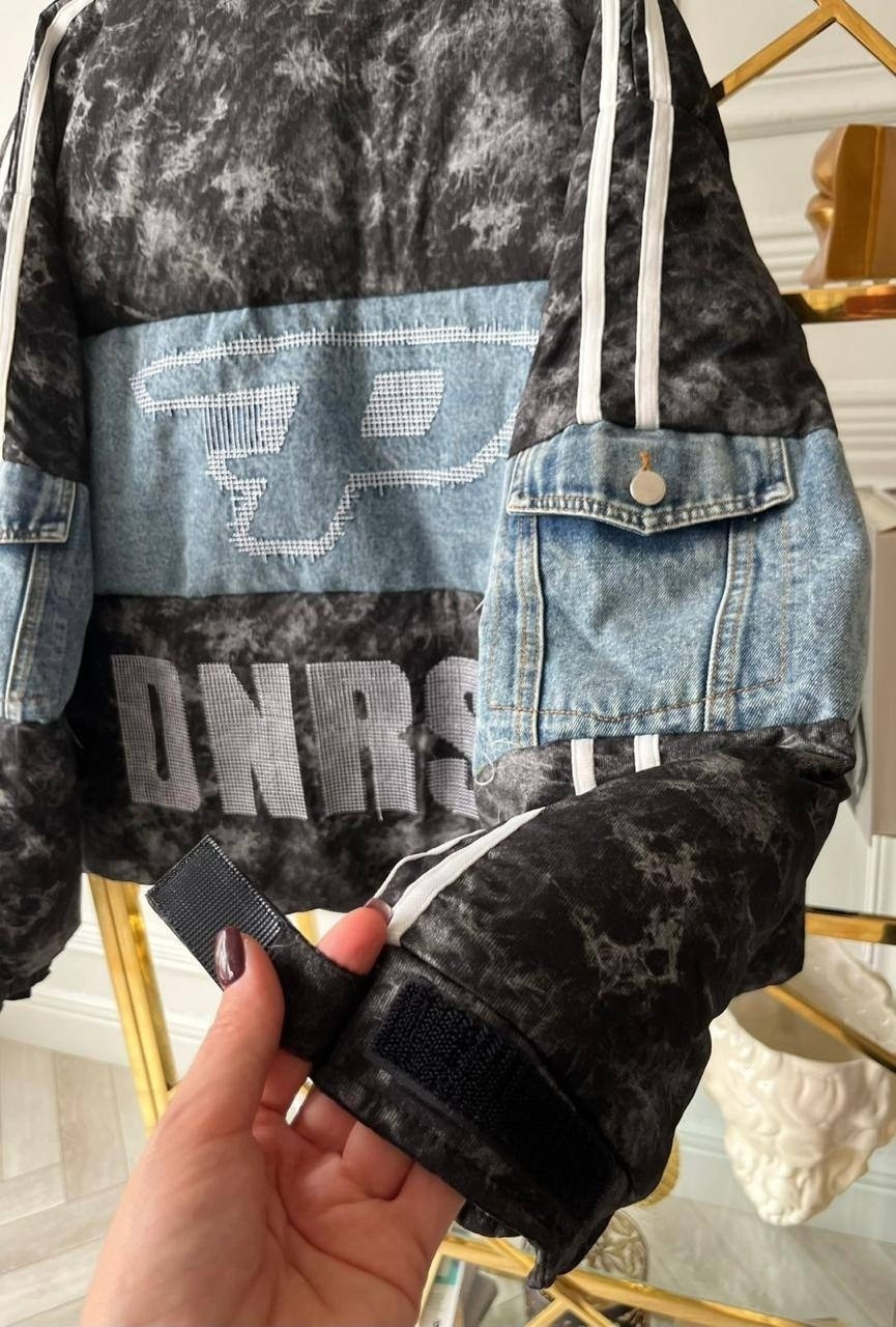 стильная куртка,куртка модная,куртка женская,куртка комбинированная,джинсовая куртка