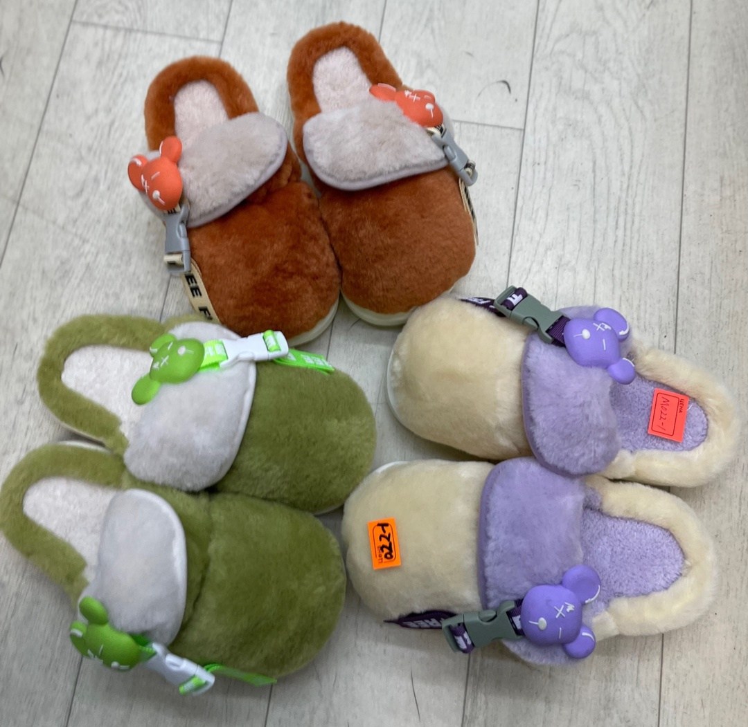 тапочки для девочек,,домашние тапочки,плюшевые тапочки,тапочки детские