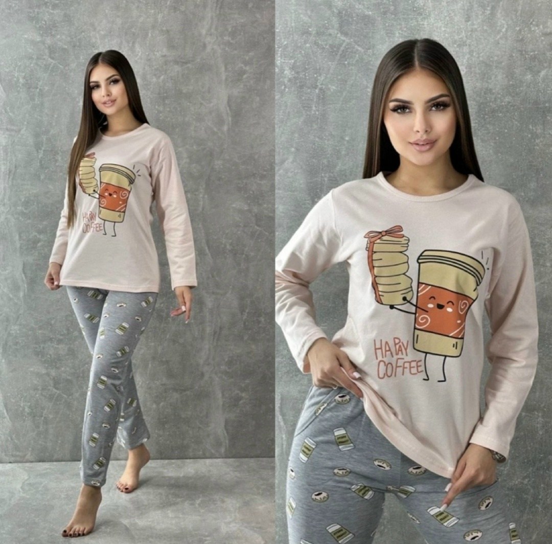 пижама женская,пижама с начесом,пижам,пижама серая,новая пижама