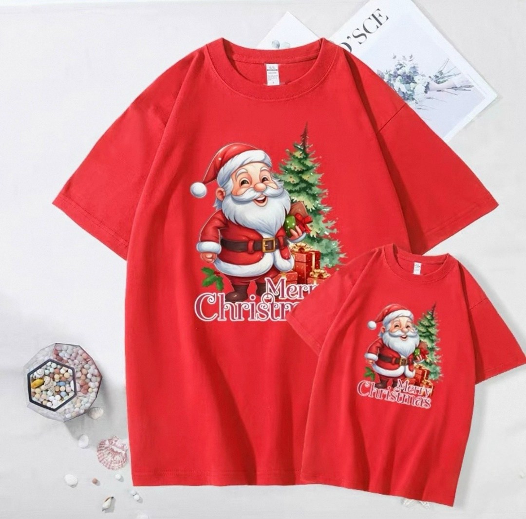семейные футболки,новогодние футболки,новогодние футболки для всей семьи,одежда для семьи,новогодние принты на футболки