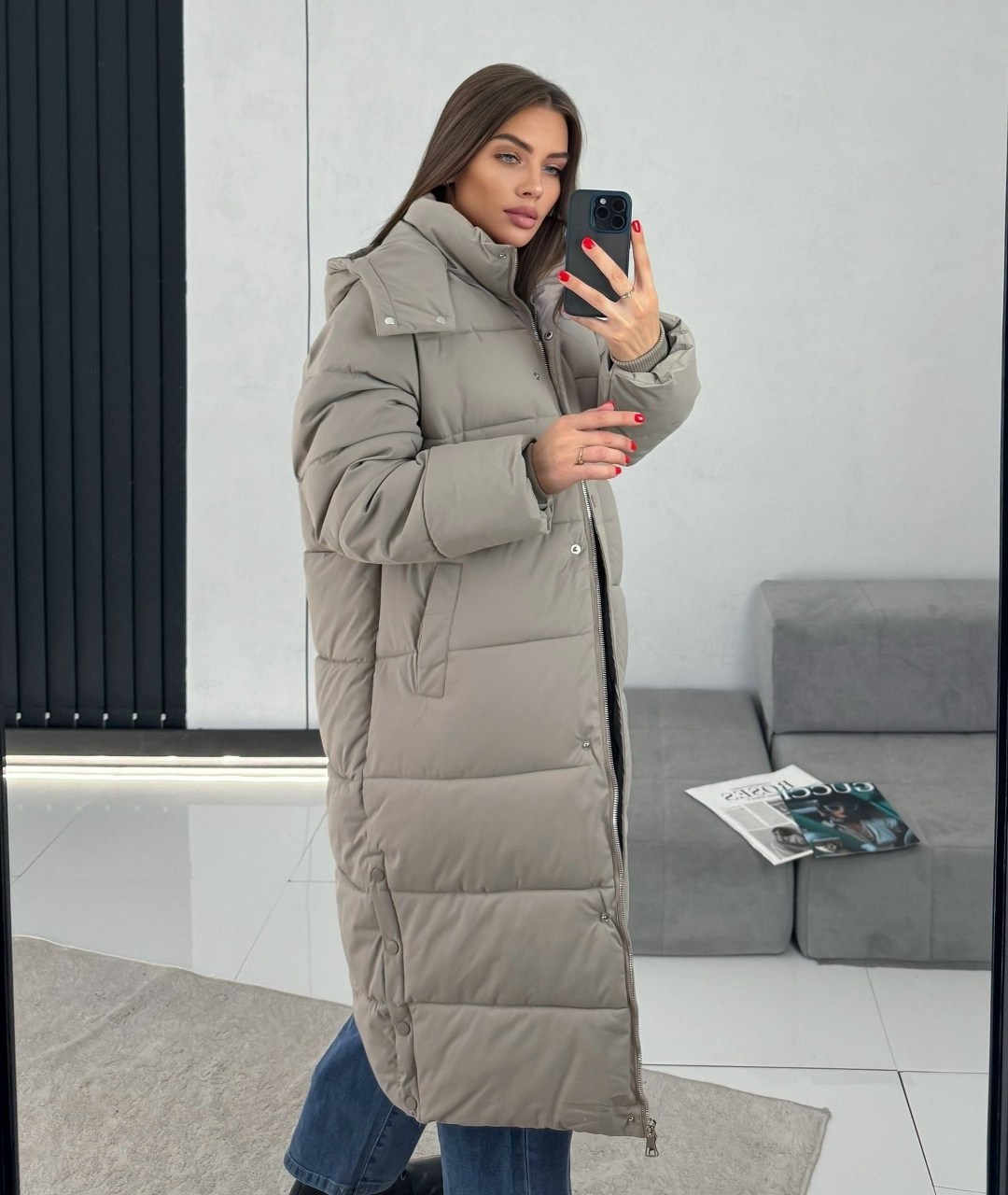 пуховик удлиненный,стильные пуховики,зимние куртки,демисезонный пуховик,пуховик бежевый