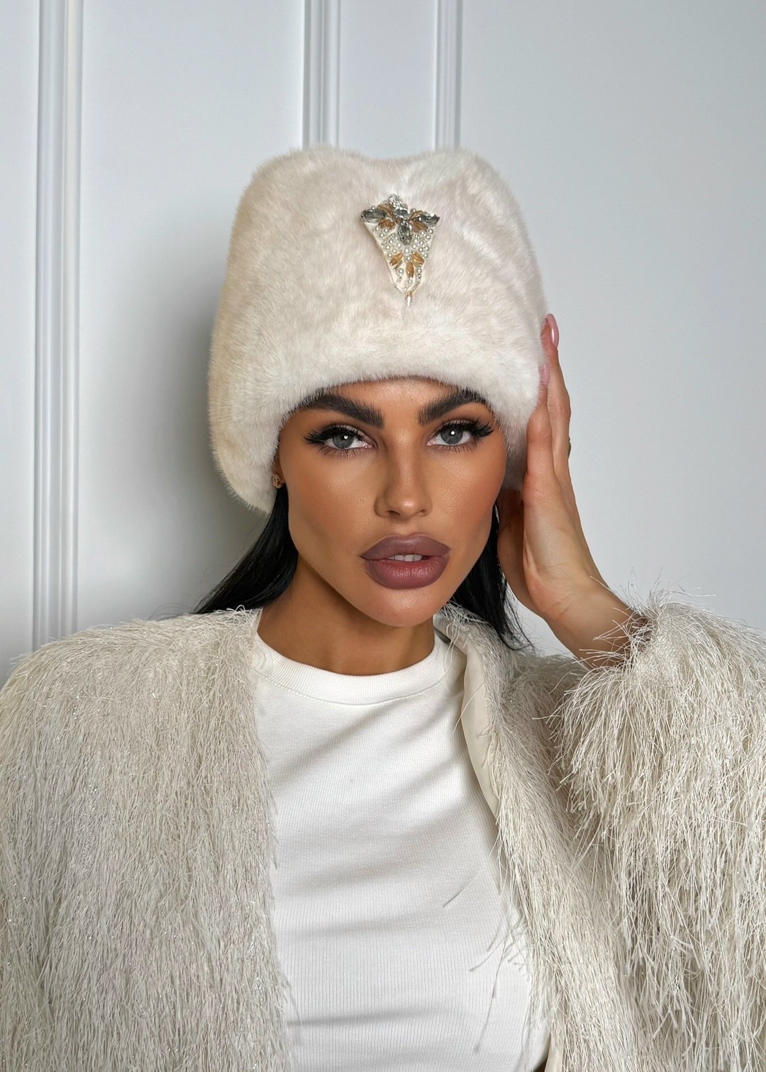 женская меховая шапка,меховая шапка,шапка женская,шапка зимняя меховая,женские головные уборы