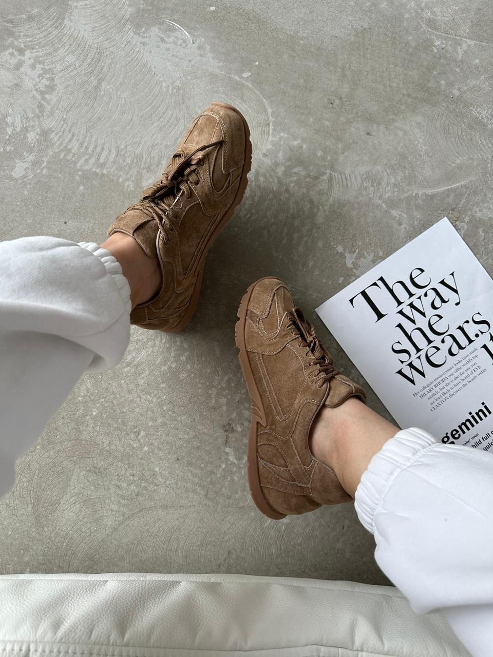 замшевые кроссовки,кроссовки женские натуральная замша,кроссовки женскиe,,коричневые кроссовки