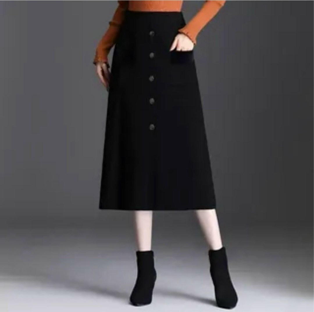 юбка средней длины,юбка женская,юбка,трикотажная юбка,юбка с высокой талией