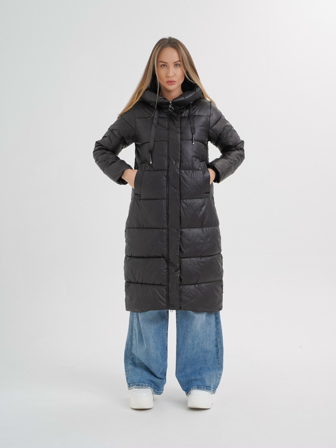 женские пуховики,пуховик зимний длинный с капюшон,пальто утепленное,длинные пуховики,удлиненный пуховик