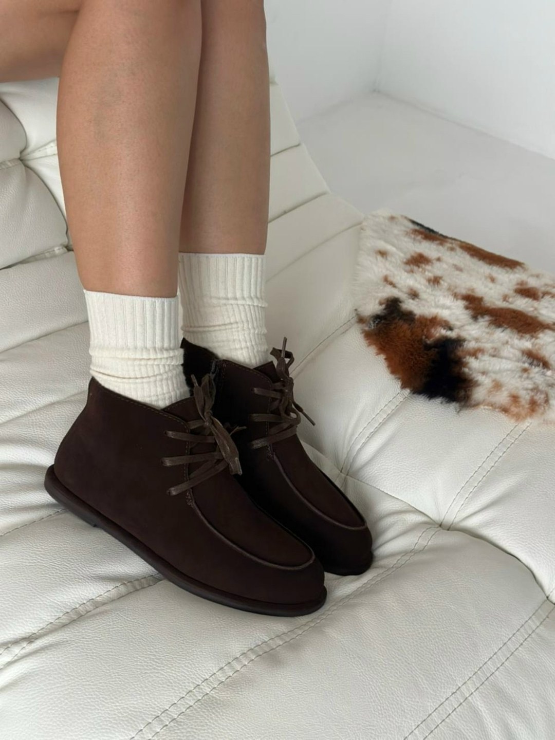 ,ботинки замшевые,ботинки зимние замшевые,женская ,коричневые ботинки