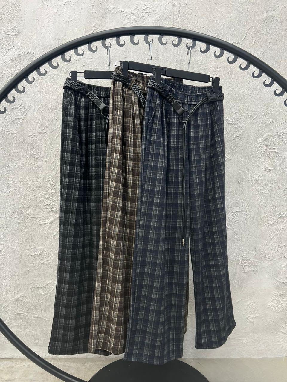 клетчатые брюки,широкие брюки в клетку,брюки в клетку,женские брюки в клетку,брюки классические
