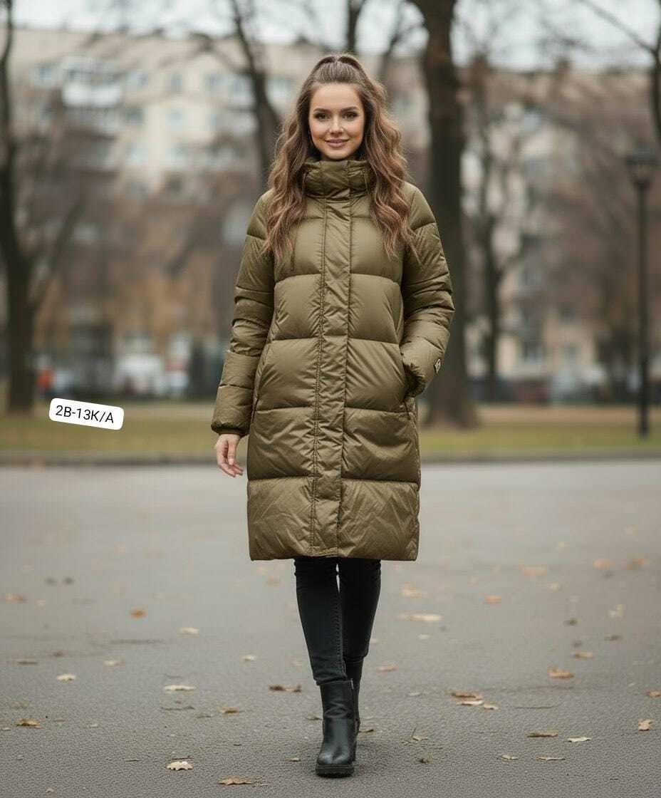 женские пуховики,стильные пуховики,пуховик,женская зимняя куртка длинная,удлиненная куртка