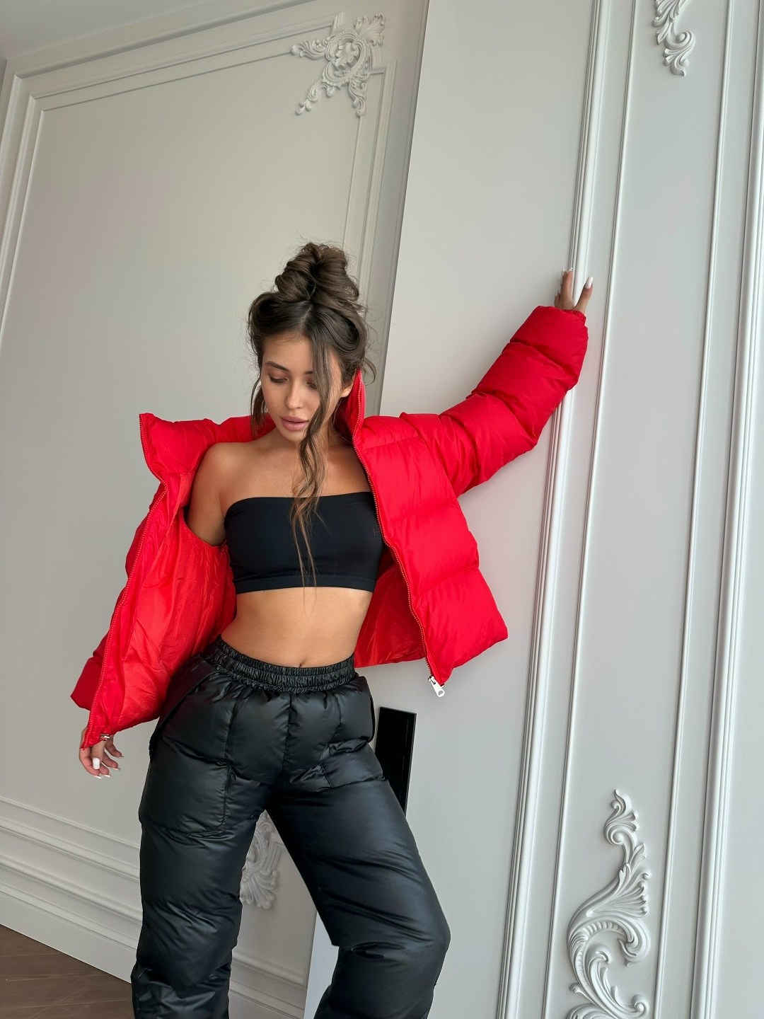 пуховик куртка,пуховик короткий,куртка теплая,куртка оверсайз,женский короткий пуховик