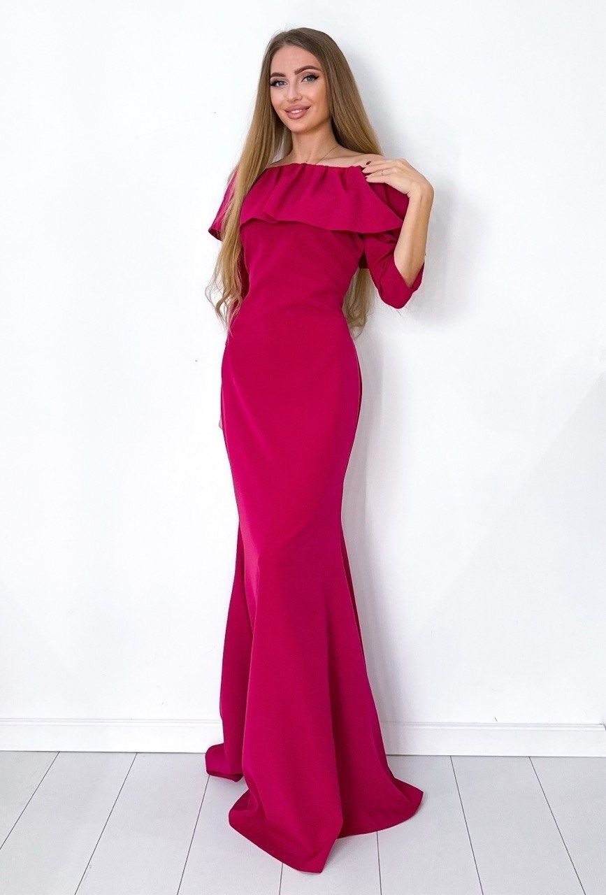 платье креп,вечерние платье,платье длинное,платье рыбка,платье