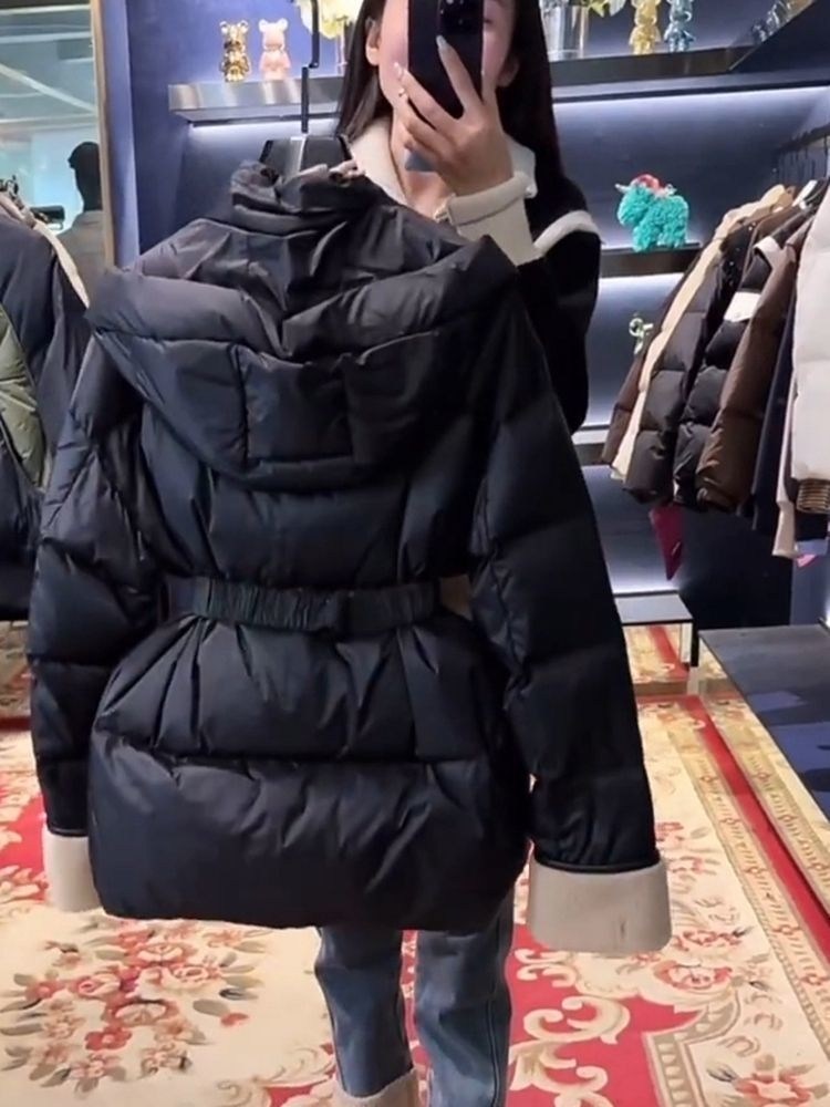 куртка стильная,модные пуховики,куртка зимняя женская,куртка пуховик,куртка с поясом