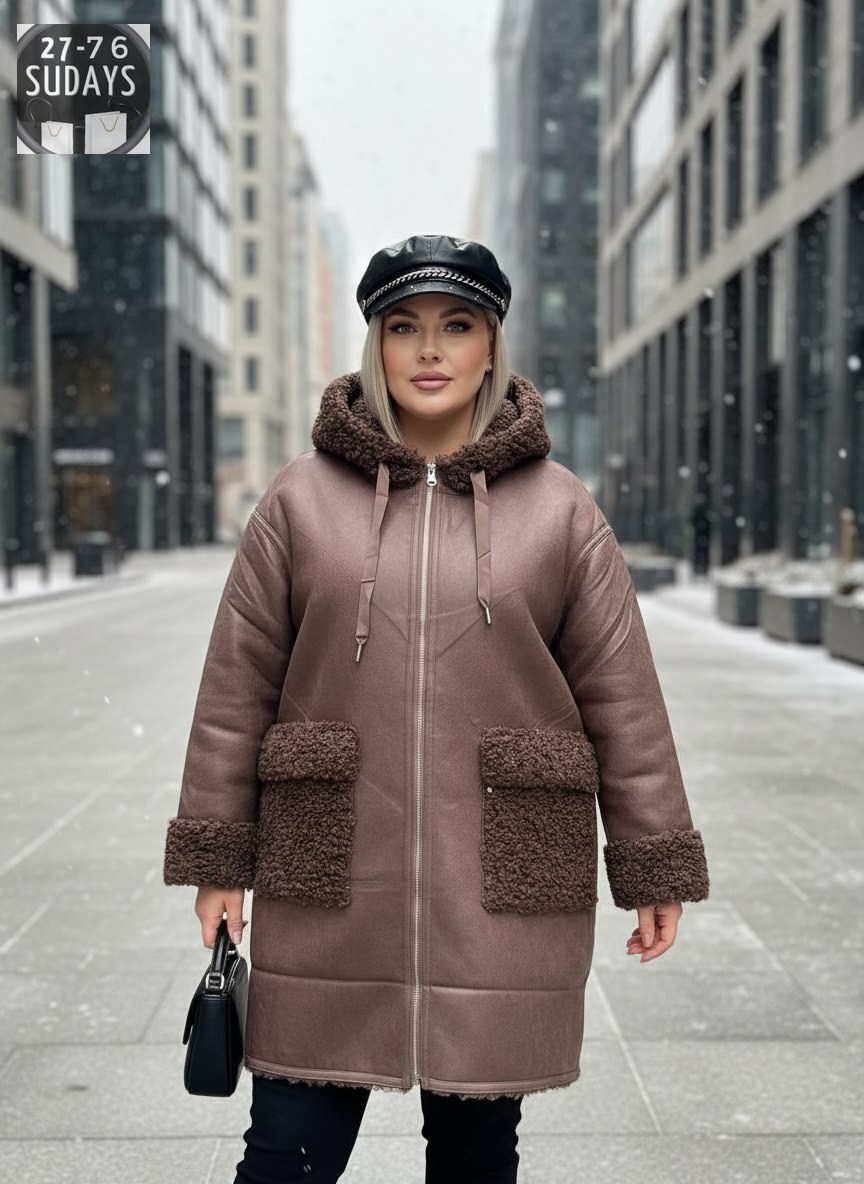 дубленка женская,двусторонняя дубленка женская,дубленка женская с капюшоном,двусторонняя дубленка,зимняя дубленка