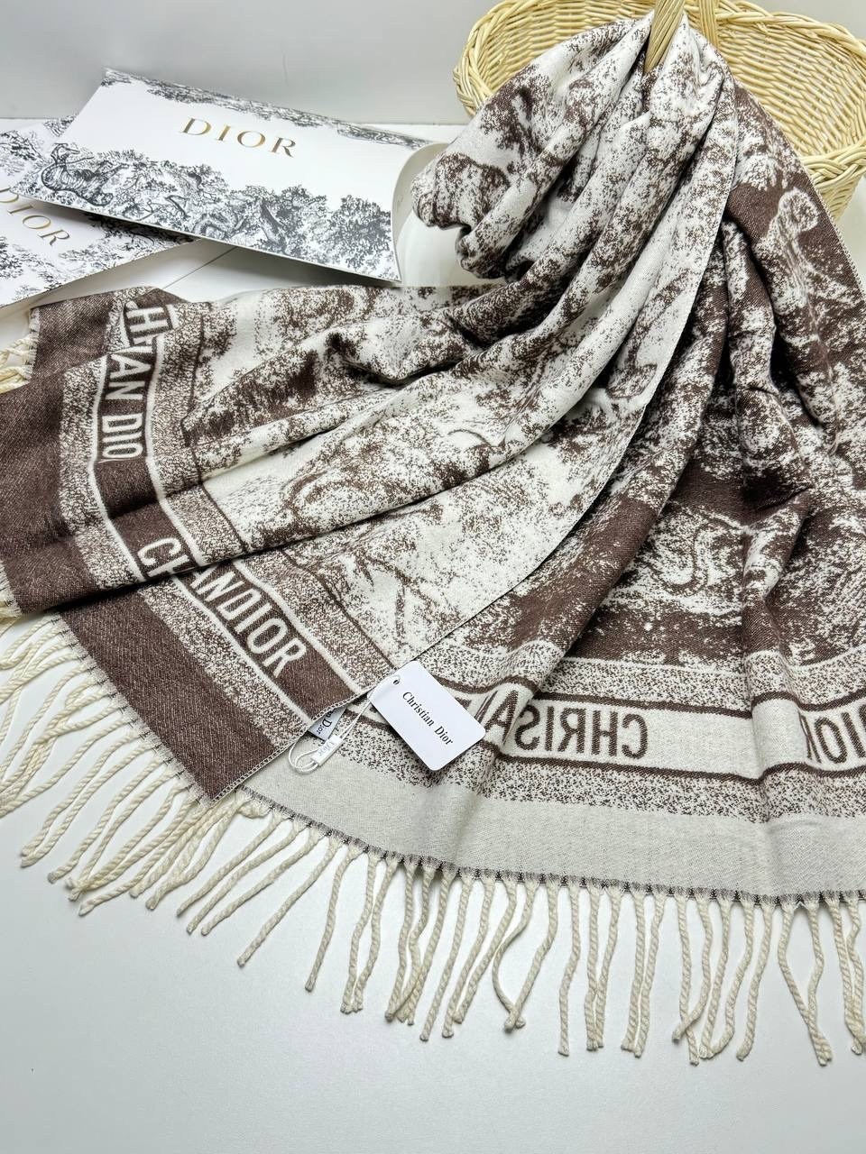 палантин диор,палантины dior,плед,палантин женские,теплые шарфы