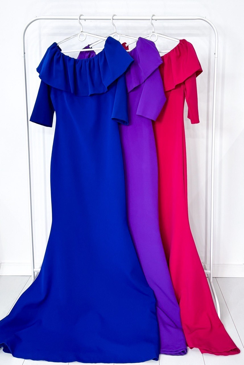 платье креп,вечерние платье,платье длинное,платье рыбка,платье