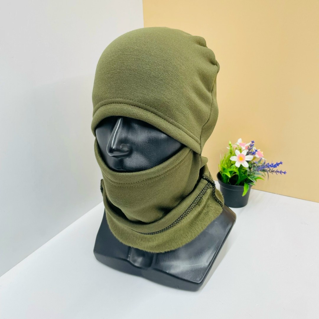 балаклава флисовая "с тепловой маской",ветрозащитная маска,ветрозащитная лыжная маска,теплая флисовая балаклава,тактическая балаклава подшлемник флисовый