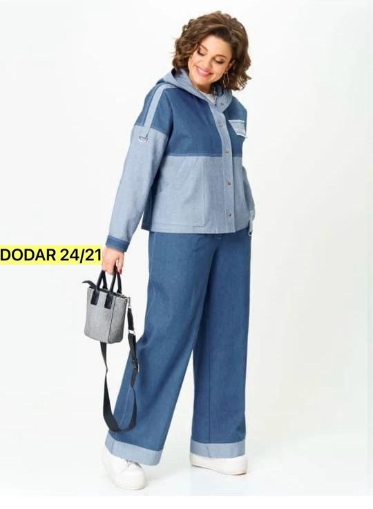 комплект begimoda 3047 джинс,костюм с брюками,жакет и брюки,джинсовый костюм брючный,костюм брючный комплект