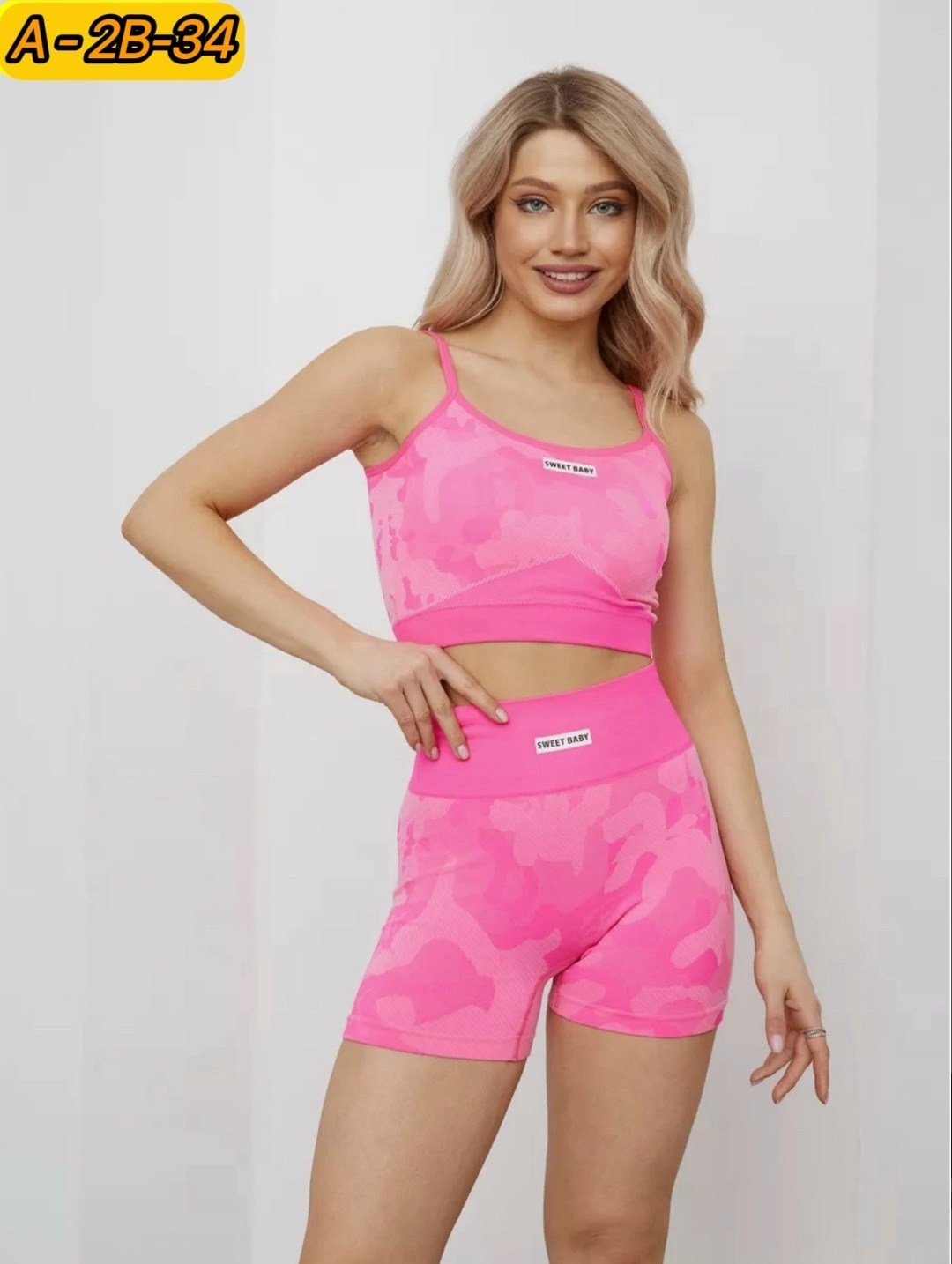 женский спортивный комплект,костюм для фитнеса,костюм для фитнеса женский,спортивный костюм летний топ и шорты для фитнеса,костюм велосипедки и топ