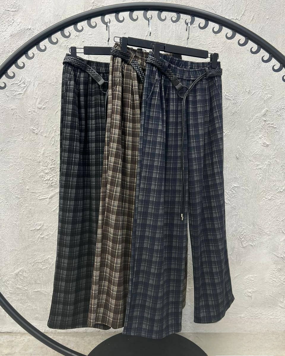 клетчатые брюки,брюки широкие,брюки в клетку,широкие брюки в клетку,штаны в клетку