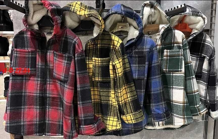 рубашка в клетку с капюшоном,рубашка с капюшоном,теплая рубашка,рубашка с капюшоном теплая,теплая рубашка в клетку