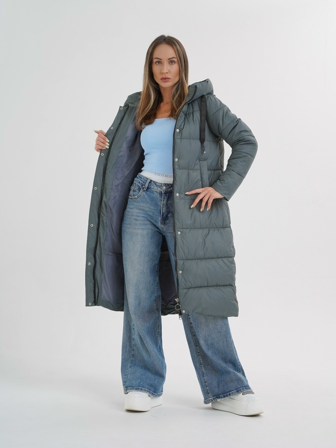 пуховики женские,стильные пуховики,пуховик,куртка зимняя удлиненная,длинные пуховики