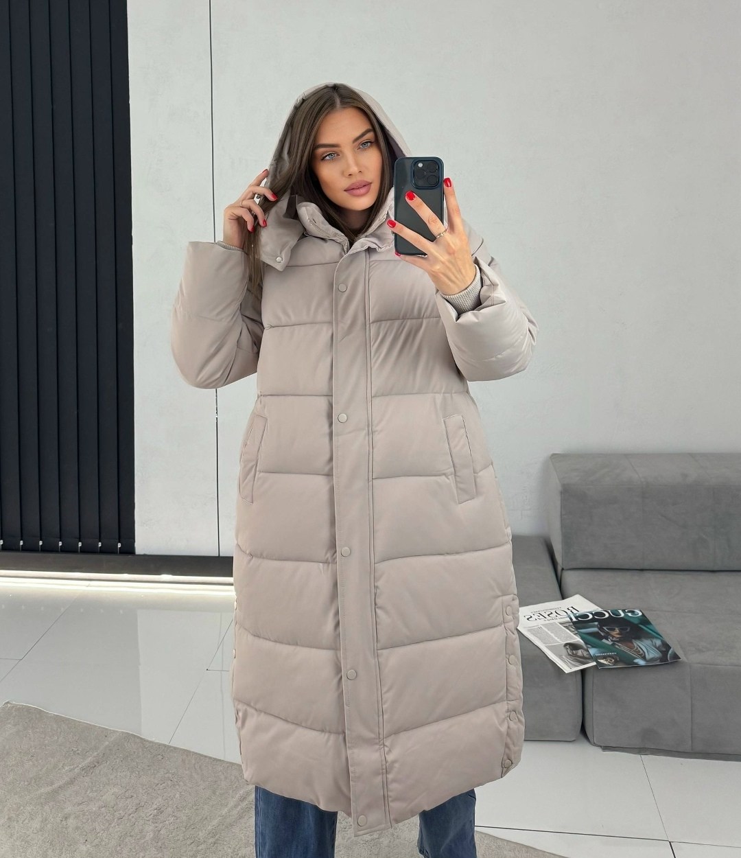 пуховик удлиненный,стильные пуховики,зимние куртки,демисезонный пуховик,пуховик бежевый