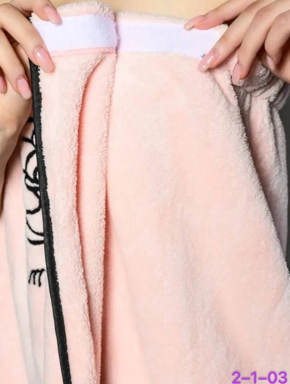 набор для бани женский,набор для сауны женский,набор для бани и сауны женский,полотенце-халат женский для сауны,килт для бани женский махровый