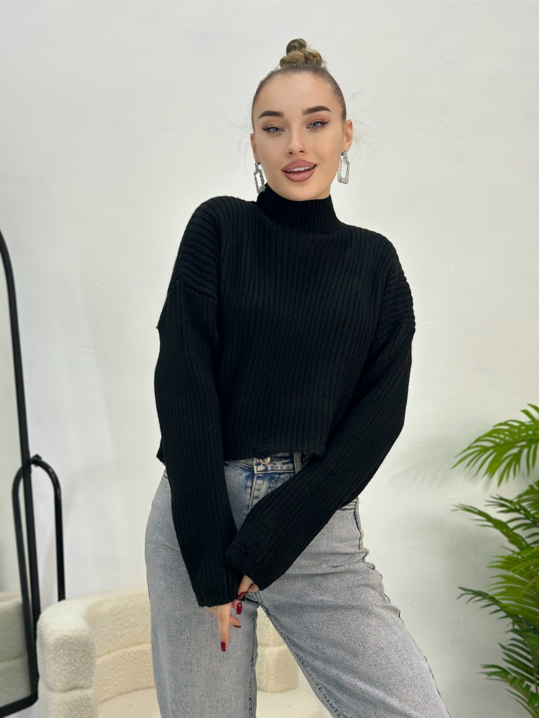 свитера женские,джемпер,свитер с горлом,бежевый джемпер,стильный свитер