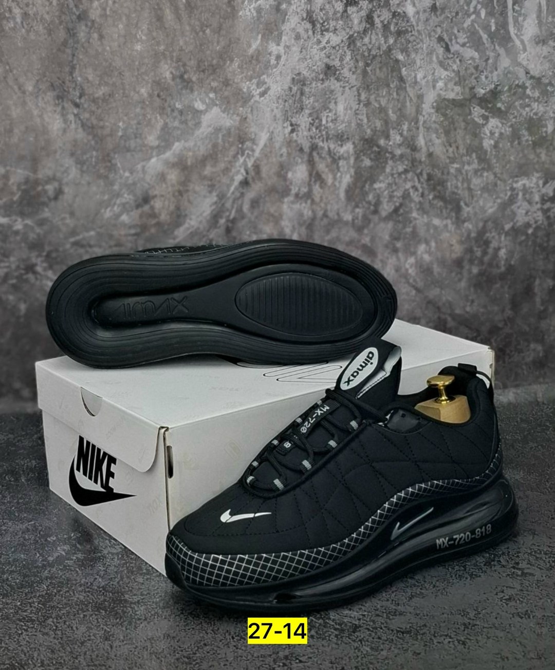 кроссовки найк air max 720 мужские черные демисезонные mx-720-818,мужские кроссовки nike air max 720,кроссовки nike air max 720,мужские кроссовки nike air max,найк аир макс 720