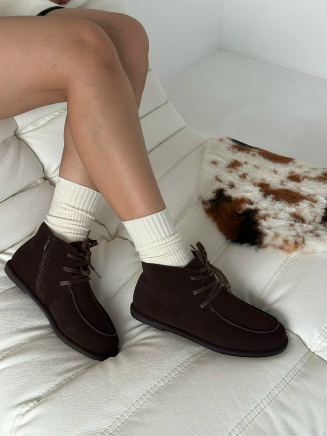 ,ботинки замшевые,ботинки зимние замшевые,женская ,коричневые ботинки