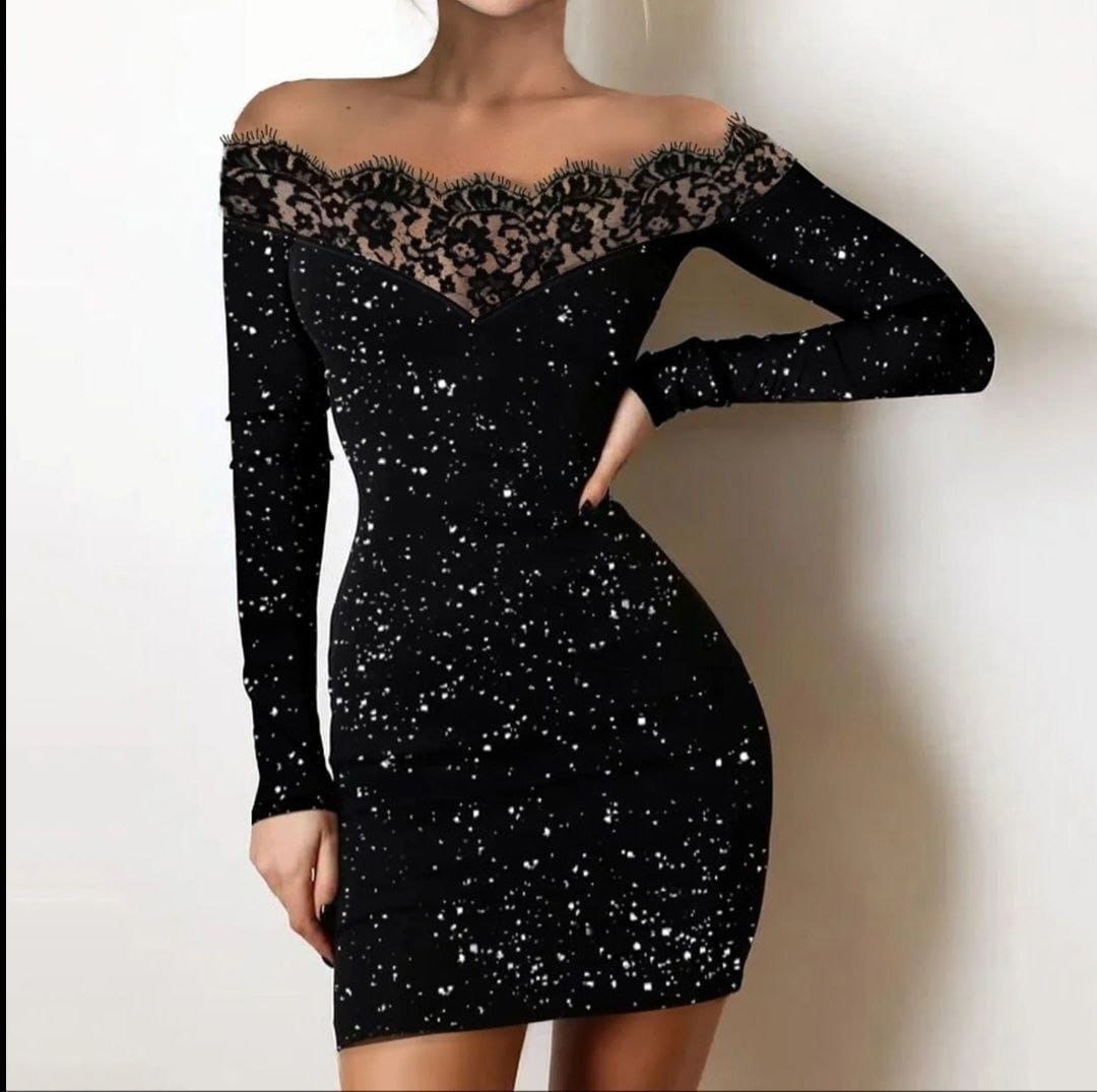платье с кружевами,платье с блестками женское,кружевные платья,кружевное облегающее платье с открытыми плечами,платье короткое