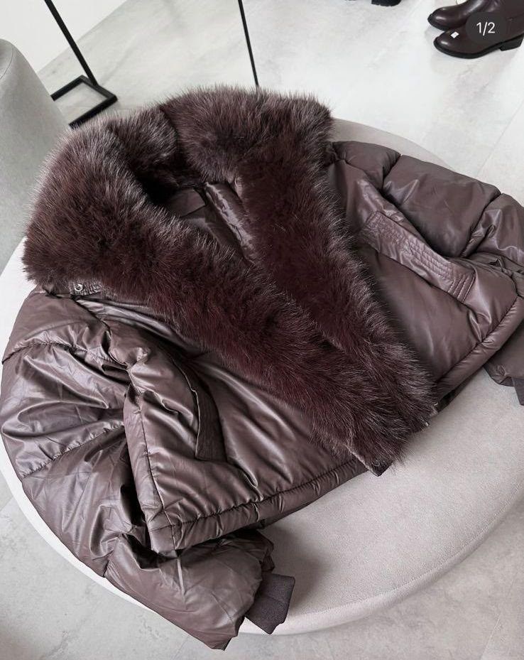 короткий пуховик,пуховики с мехом,короткий пуховик женский,пуховики с натуральным мехом,женские пуховики